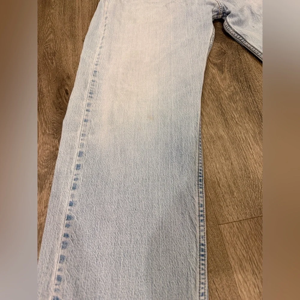 Levi's 505 Men's Light Blue Straight Jeans 38x30
